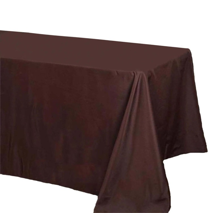 Table Linen 72x120- Polyester (Brown)
