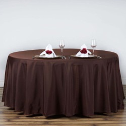 Table Linen 120- Polyester (Brown)