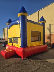 Blue Bounce House